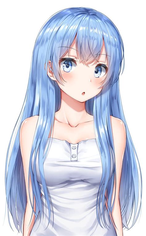 blue haired girl hentai|Blue Hair Hentai Porn Videos 